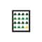 Shamrock Gold 11" x 14" Black Framed Print Under Plexiglass